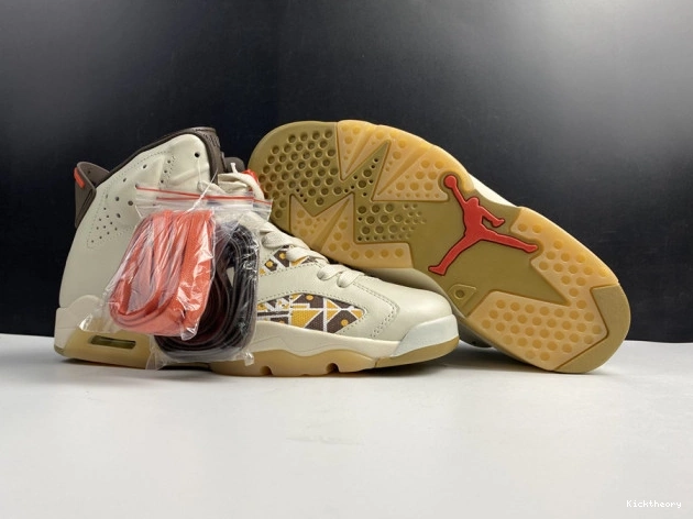 Kick Theory Quai54 Sail CZ4152-100 AIR 6 Retro Jordan Brown (2020) 0820